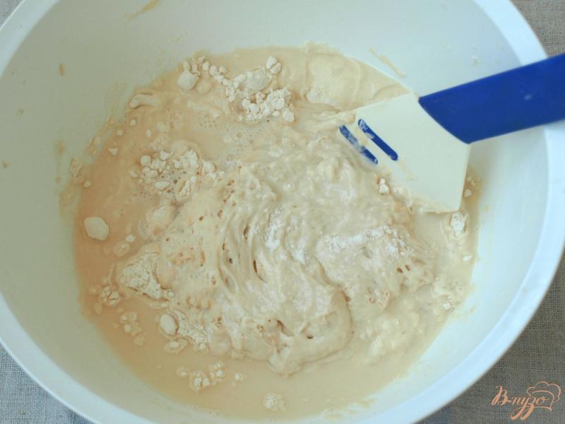Фото приготовление рецепта: Слоёный хлеб - Pan de hojaldre шаг №2