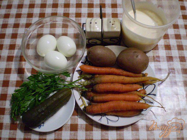 Фото приготовление рецепта: Салат «Морковка» шаг №1