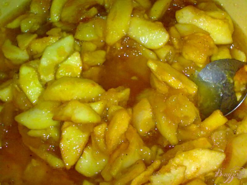 Фото приготовление рецепта: Яблочное варенье с апельсином шаг №6