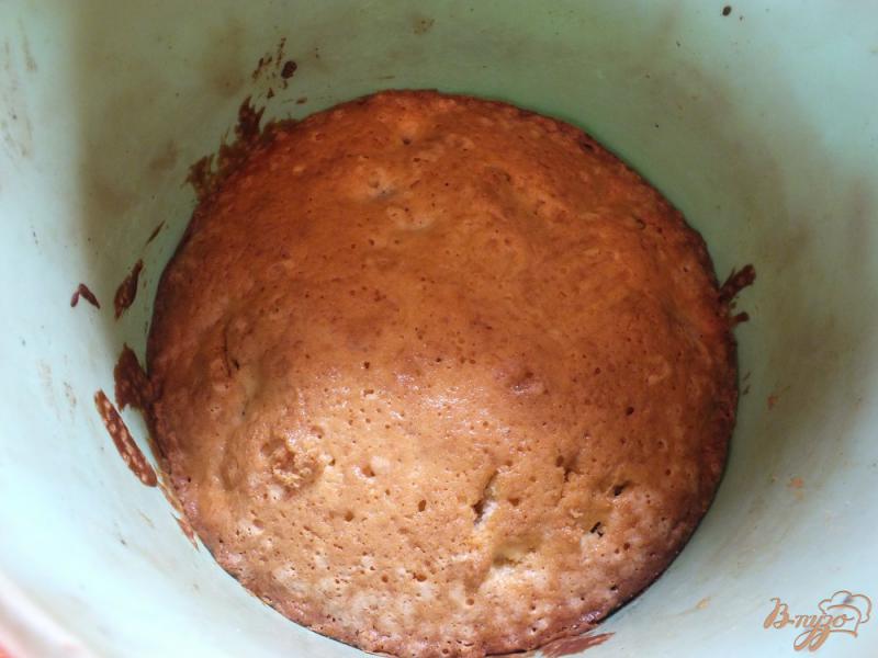 Фото приготовление рецепта: Простой ванильный пирог шаг №8