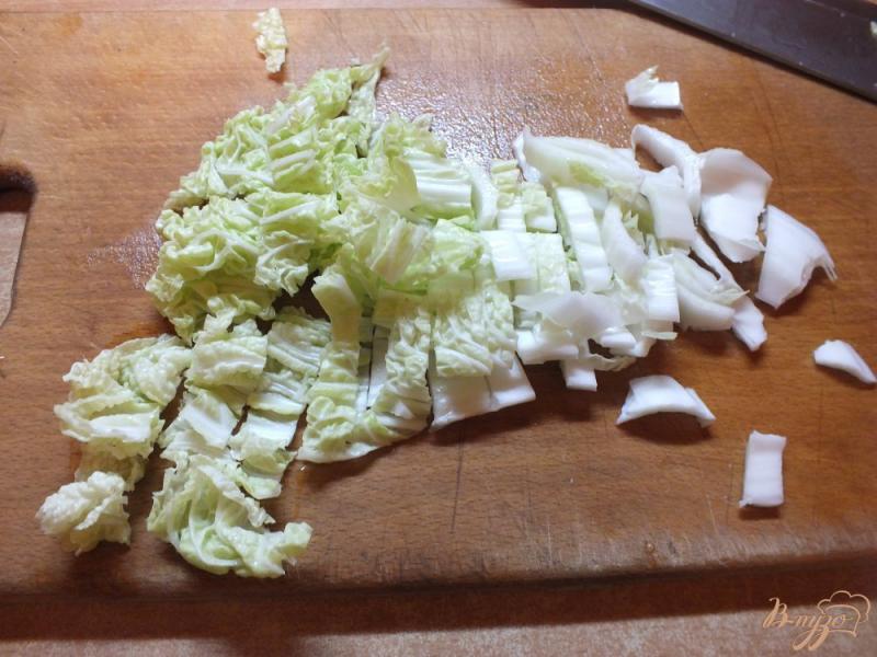 Фото приготовление рецепта: Помидорный салат с грибами и семенами льна шаг №1