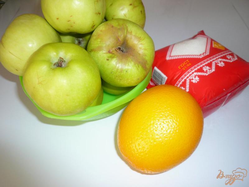 Фото приготовление рецепта: Яблочное варенье с апельсином в мультиварке шаг №1