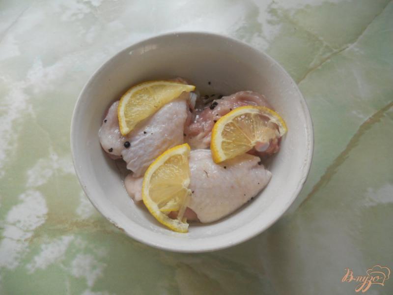 Фото приготовление рецепта: Куриные бедрышки на мангале шаг №2