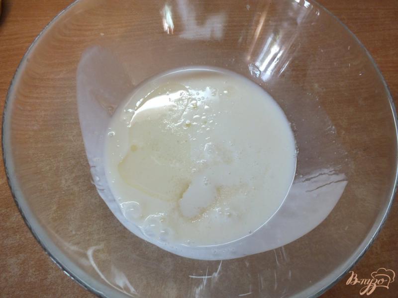 Фото приготовление рецепта: Русские оладьи с кориандром соленые шаг №4