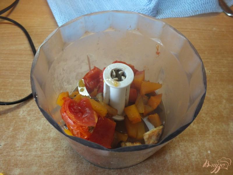 Фото приготовление рецепта: Суп-пюре из печеных овощей шаг №5