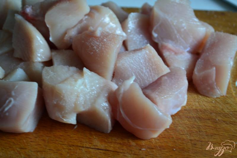 Фото приготовление рецепта: Плов с куриным мясом и чечевицей шаг №1