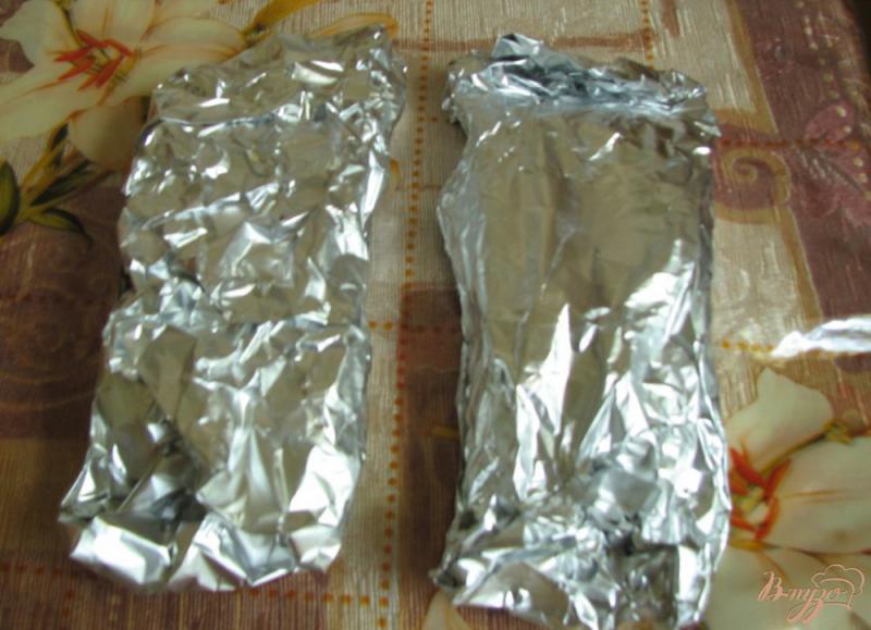 Фото приготовление рецепта: Запеченное филе лосося, с лимоном шаг №4