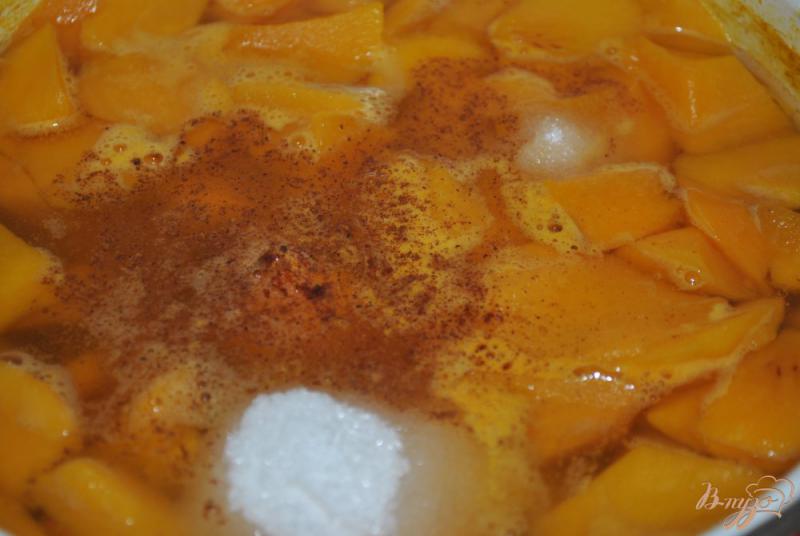 Фото приготовление рецепта: Персиковое желе шаг №4