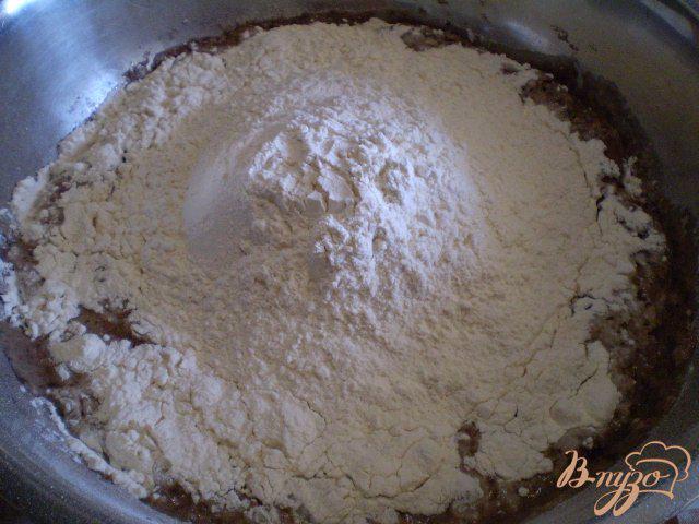 Фото приготовление рецепта: Кофейное печенье на молоке шаг №3