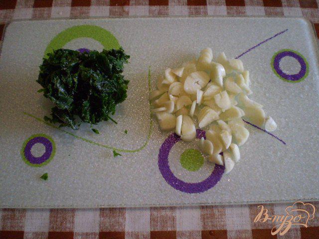 Фото приготовление рецепта: Спаржевая фасоль с кабачком и чесноком шаг №6