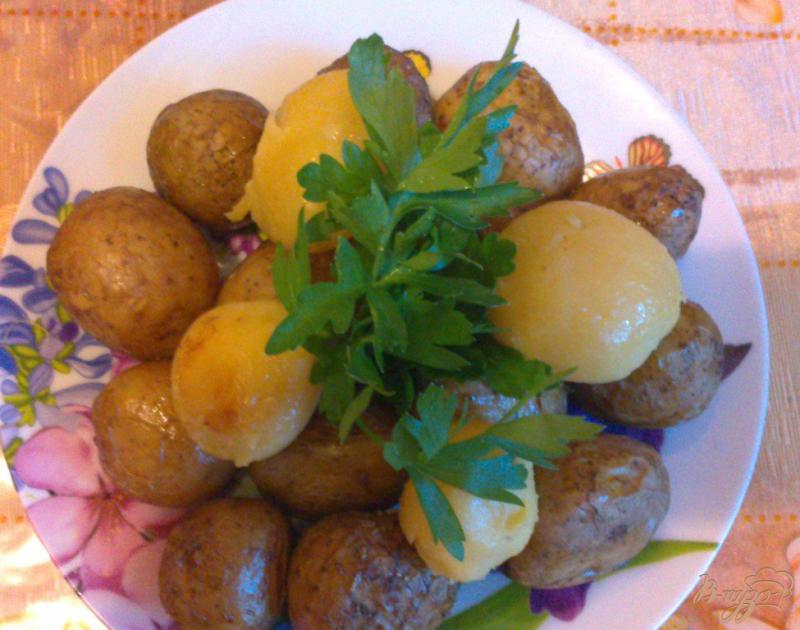 Фото приготовление рецепта: Картошка по-морскому шаг №3