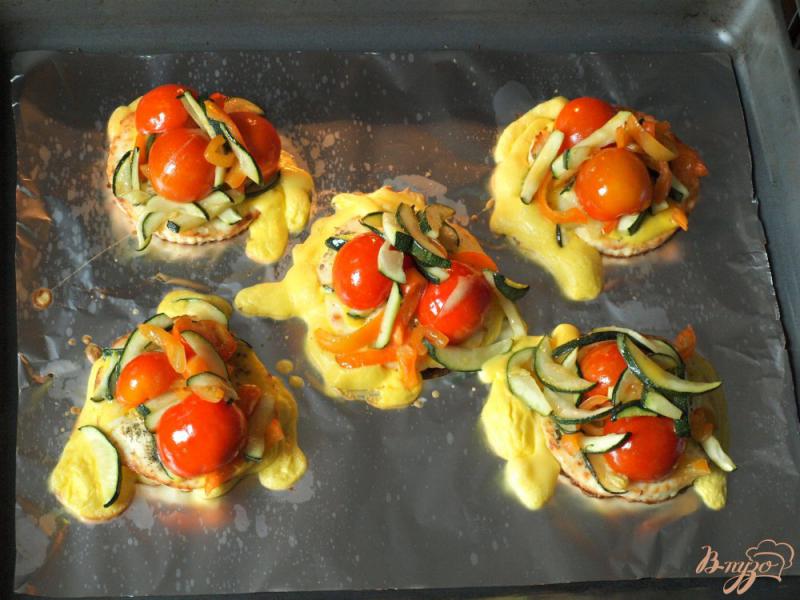 Фото приготовление рецепта: Овощи-гриль запечённые с адыгейским сыром шаг №3