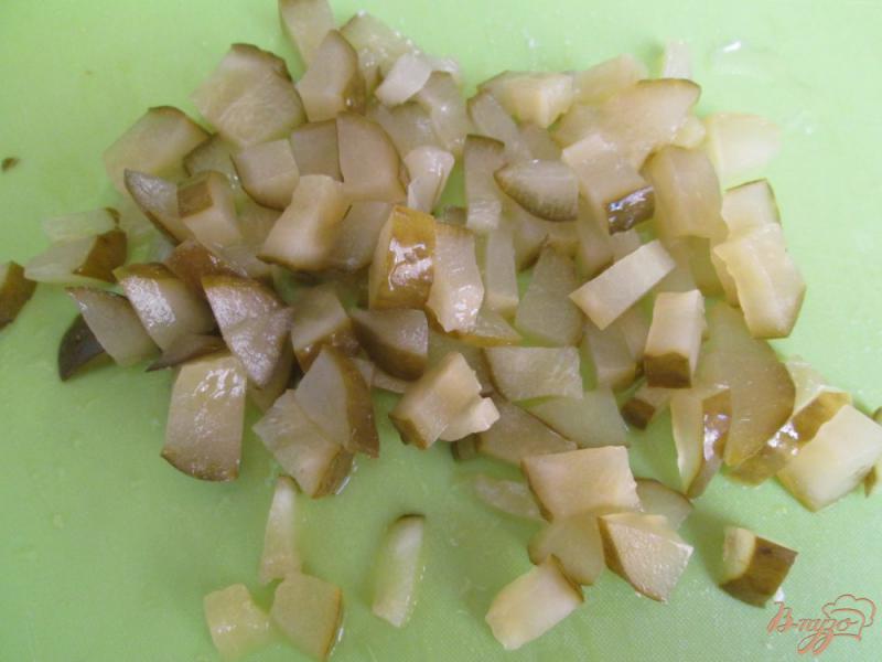 Фото приготовление рецепта: Салат с брюссельской капустой шаг №7