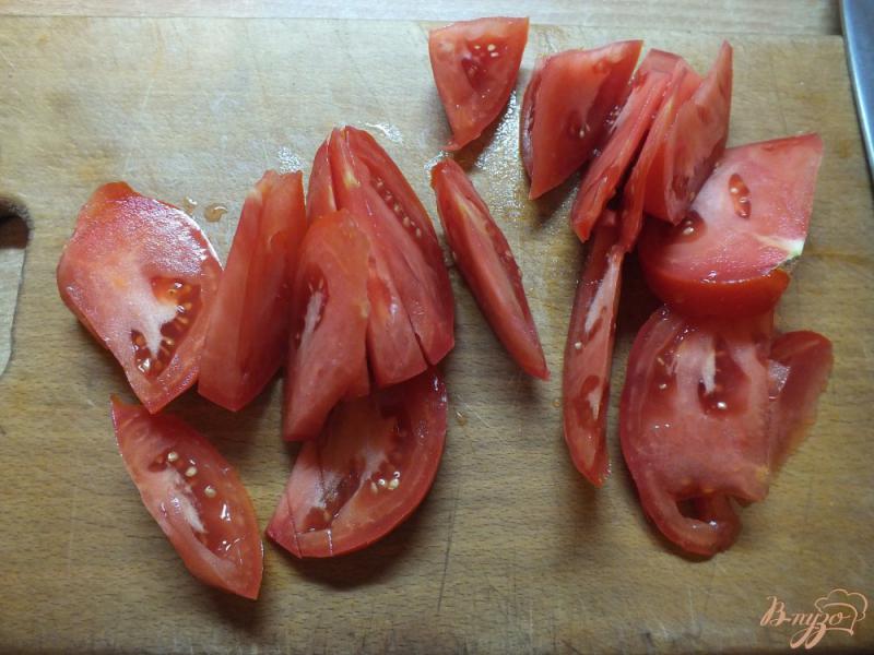 Фото приготовление рецепта: Салат из красных овощей и семян льна шаг №1
