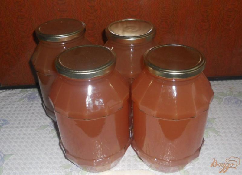 Фото приготовление рецепта: Яблочный сок из соковарки шаг №5