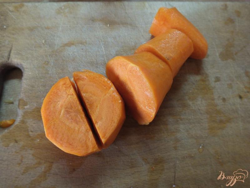 Фото приготовление рецепта: Тыквенно-морковный фрэш с лаймом шаг №1