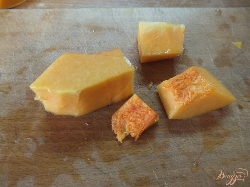 Фото приготовление рецепта: Тыквенно-морковный фрэш с лаймом шаг №3