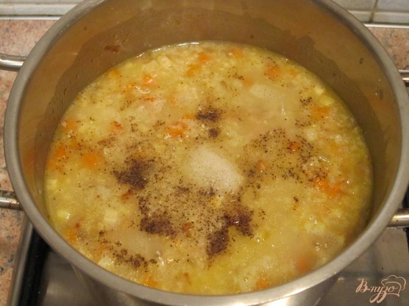 Фото приготовление рецепта: Немецкий густой суп «Айнтопф» шаг №5