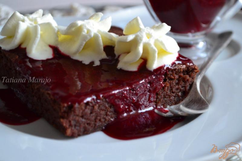 Фото приготовление рецепта: Шоколадный пирог со свеклой шаг №6