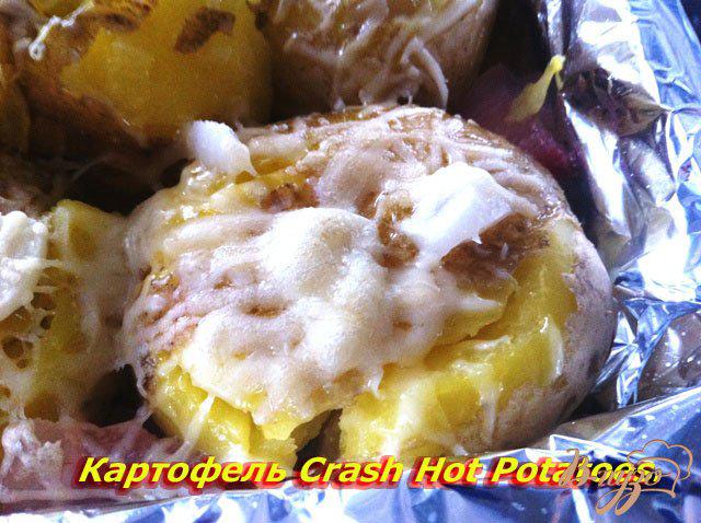 Фото приготовление рецепта: Картофель  Crash Hot Potatoes шаг №8