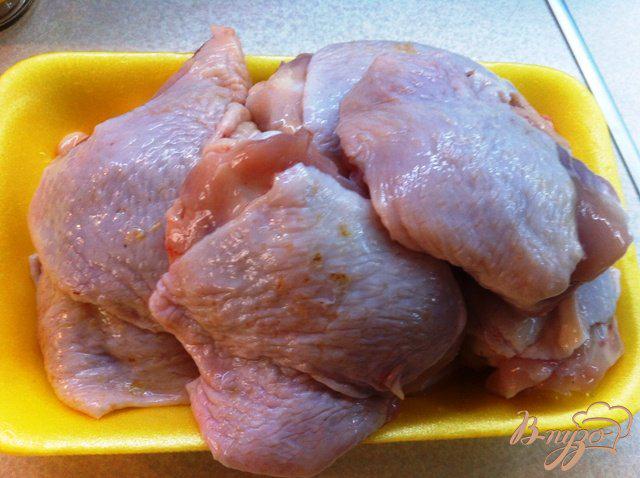 Фото приготовление рецепта: Куриные бедрышки в горчичном маринаде шаг №1