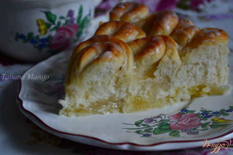 Фото приготовление рецепта: Пирог из хлебного теста шаг №7