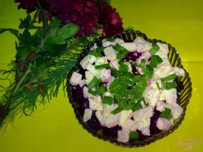 Фото приготовление рецепта: Салат с фетой шаг №6