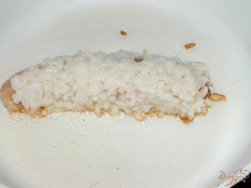 Фото приготовление рецепта: Рисовые зразы с рыбо1 шаг №4