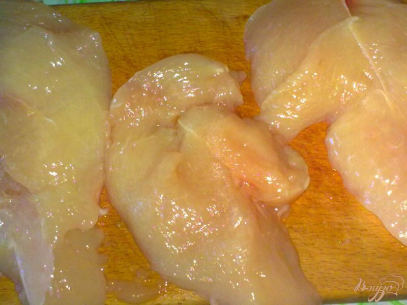 Фото приготовление рецепта: Куриное филе с чечевицей шаг №1