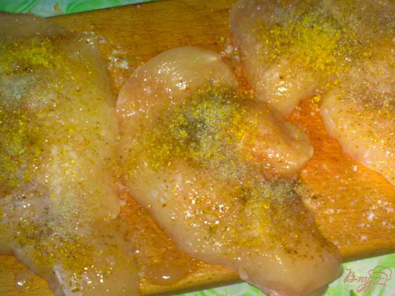 Фото приготовление рецепта: Куриное филе с чечевицей шаг №2