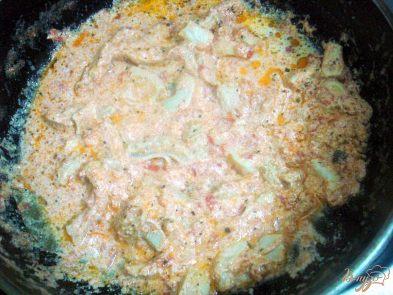 Фото приготовление рецепта: Рубцы в томатно - сметанном соусе шаг №5