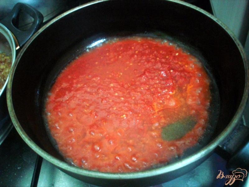 Фото приготовление рецепта: Рубцы в томатно - сметанном соусе шаг №3