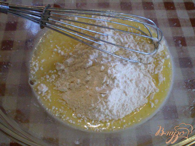 Фото приготовление рецепта: Блинчики с тыквой, апельсиновой цедрой и мятой шаг №5