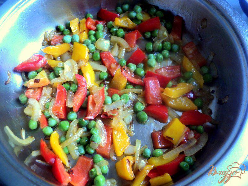 Фото приготовление рецепта: Картофельная корзинка с овощами и ветчиной шаг №2