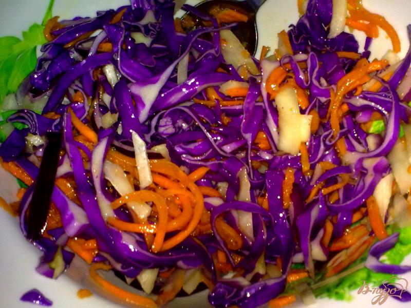 Фото приготовление рецепта: Салат с топинамбуром шаг №5