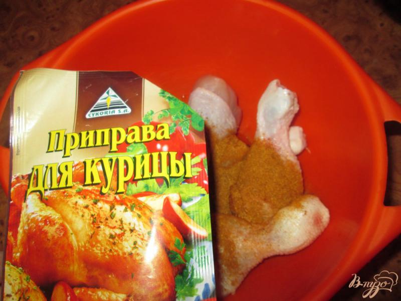 Фото приготовление рецепта: Сочная курица с картофелем в рукаве шаг №2