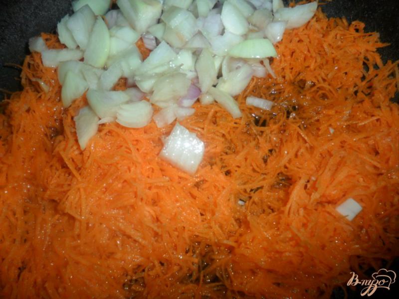 Фото приготовление рецепта: Картофельное пюре с мясом и овощами шаг №2