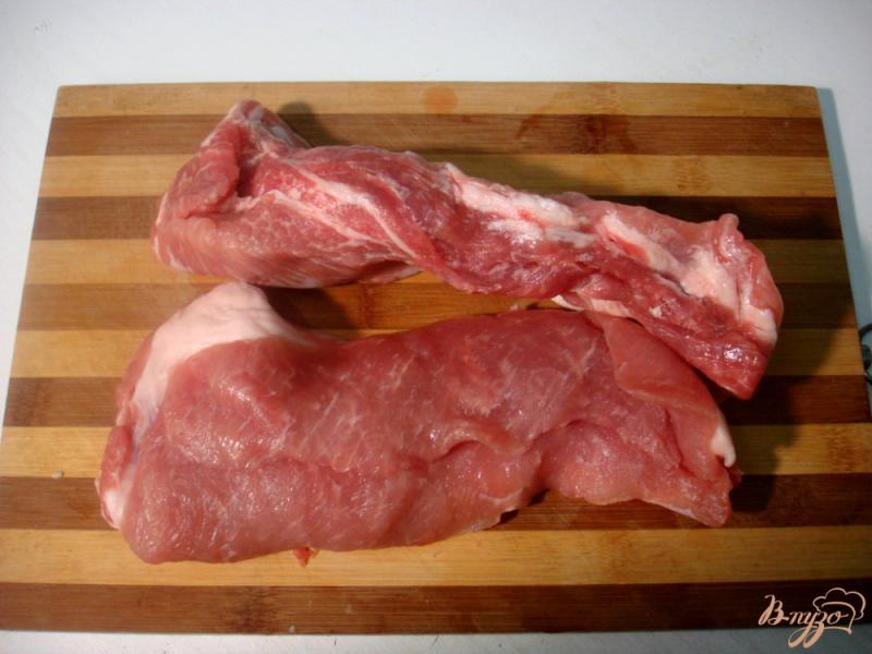 Фото приготовление рецепта: Свинина запеченная в рукаве шаг №1
