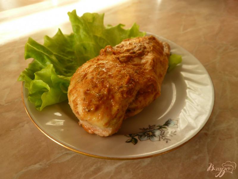 Фото приготовление рецепта: Куриная грудка в горчице шаг №6
