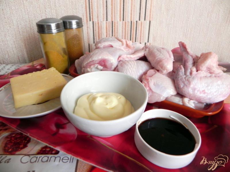 Фото приготовление рецепта: Курица в духовке с сыром шаг №1