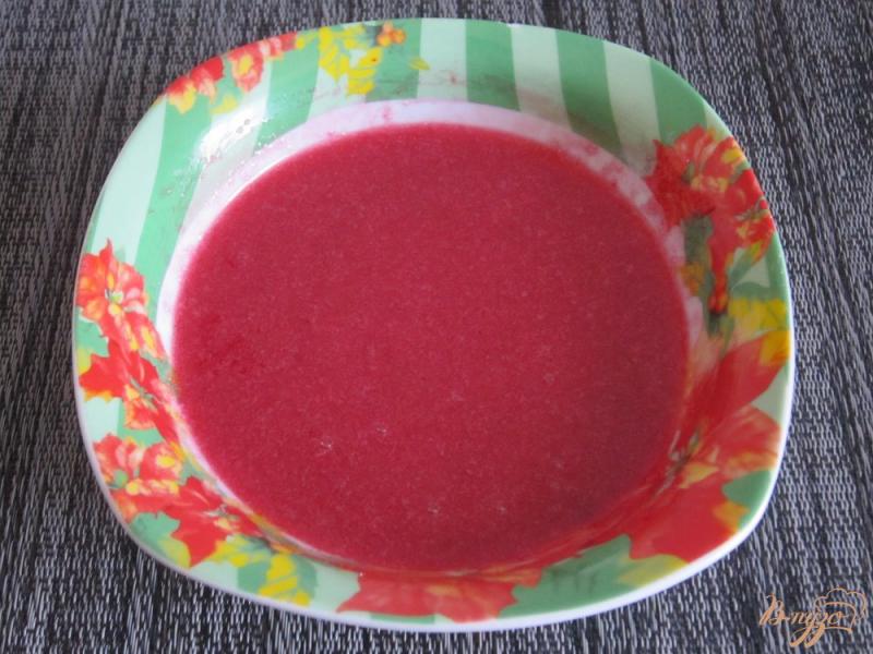 Фото приготовление рецепта: Тарталетки с ягодно-творожным кремом шаг №3
