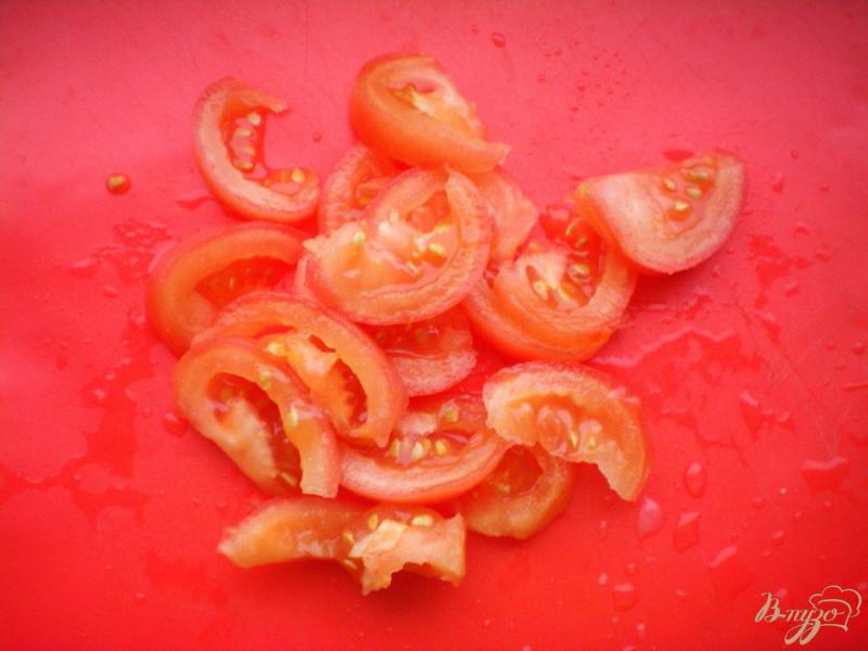Фото приготовление рецепта: Салат с моцареллой и помидорами шаг №1