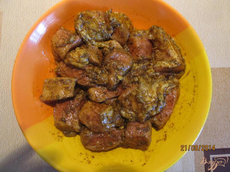 Фото приготовление рецепта: Овощное рагу с мясом летнее шаг №1