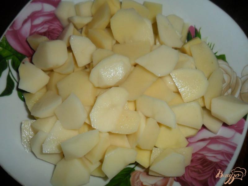 Фото приготовление рецепта: Жаренный картофель в рукаые для запекания шаг №1