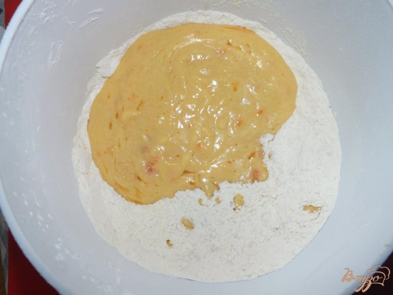 Фото приготовление рецепта: Апельсиново-ореховые палочки с шоколадом шаг №3