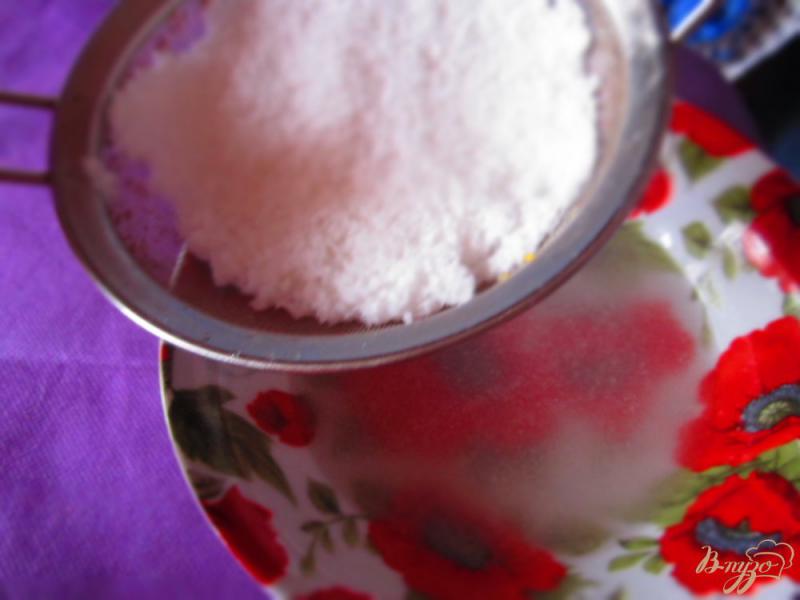 Фото приготовление рецепта: Манный кофейный пирог с кокосовым кремом шаг №5