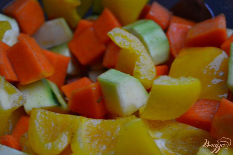 Фото приготовление рецепта: Суп-пюре из печеных овощей с булгуром шаг №1