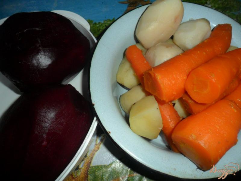 Фото приготовление рецепта: Салат овощной без майонеза шаг №3