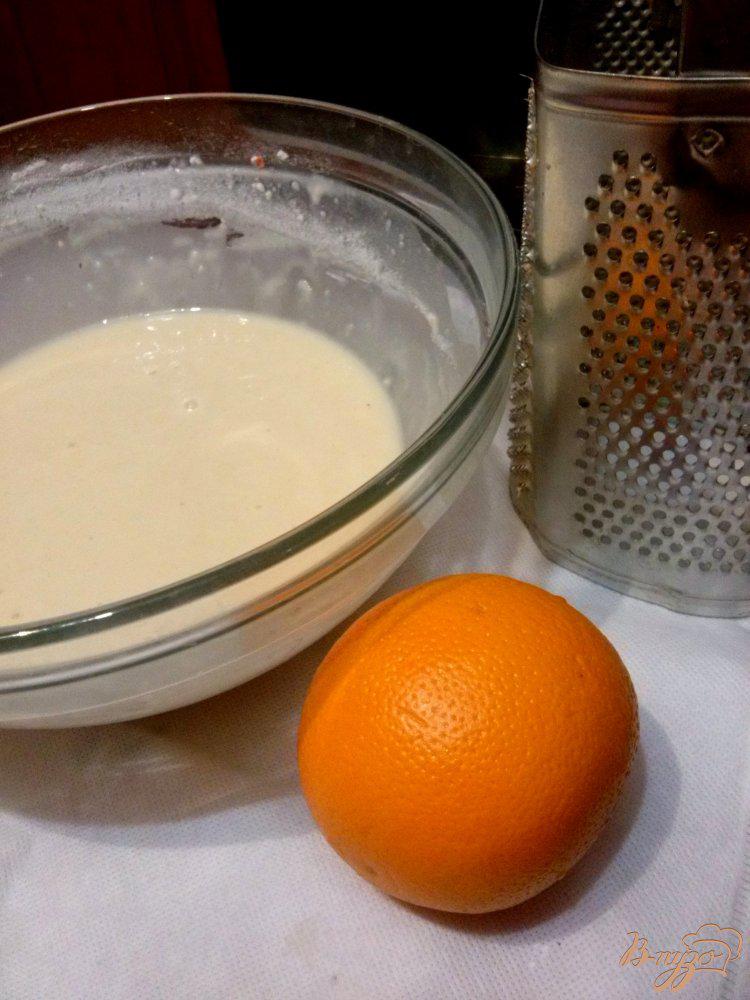 Фото приготовление рецепта: Кекс с яблоками и апельсиновой цедрой шаг №2