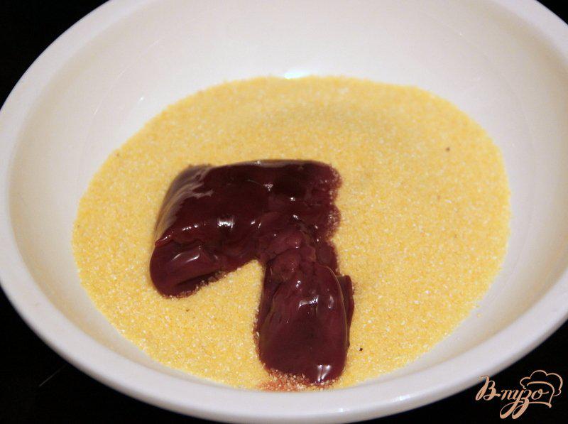 Фото приготовление рецепта: Печень жареная в маринаде шаг №5